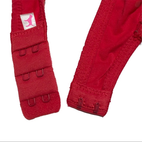 VS Pink Wear Everywhere Bra Red - Picture 6 of 10